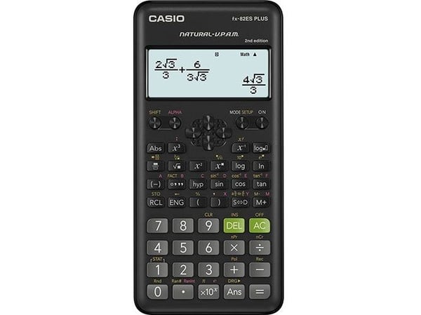 Casio FX-82ESPLUS-2-SETD svart kalkulator