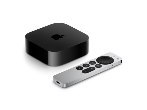 Apple TV 4K (Wi-Fi + Ethernet) - 3:e generationen - AV-spelare - 128 GB - 4K UHD (2160p) - 60 fps - HDR