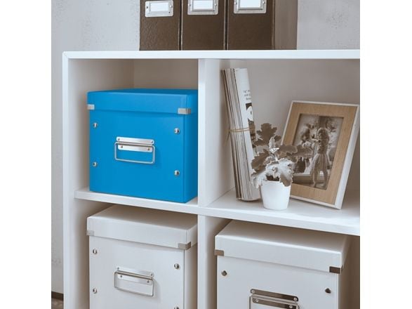 Leitz Click & Store Cube Medium - Förvaringsbox - blå