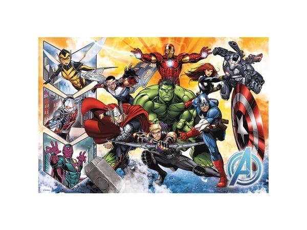 Trefl The power of the Avengers, 100 stykker, Tegneserier, 6 år