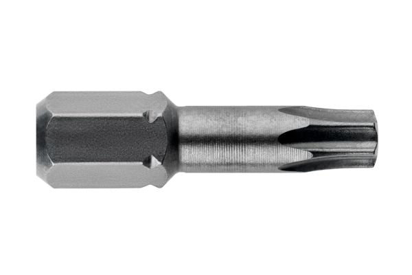 Metabo 628524000, 3 stykker, Torx, T25, 25 mm, 25,4 / 4 mm (1 / 4"), Sekskantet