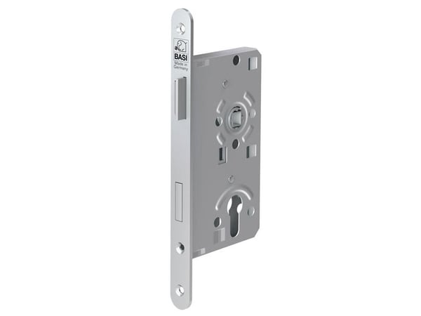 BASI 9290-5521, Mortise-lås, Sølv