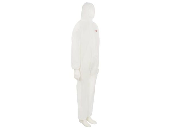 3M 4515 - M, Hvit, M, Voksen, Unisex, Glidelås, Front