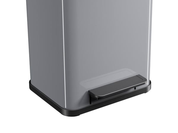 Hailo Öko duo Plus M, 18 L, Suorakulmainen, Terästä, Hopea, Muovi, Poljin
