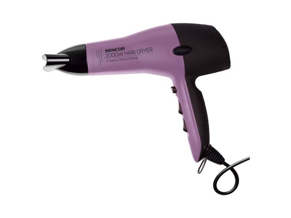 Sencor SHD 6700VT, Violetti, 2,6 m, 2000 W