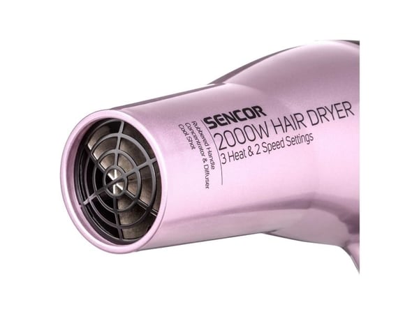 Sencor SHD 6700VT, Violetti, 2,6 m, 2000 W