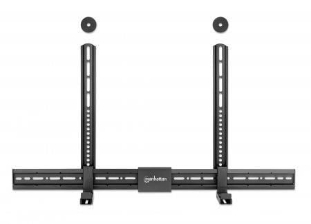 Manhattan 461849, Seinä, 15 kg, Muovi, Terästä, Musta, Seinä, Sonos, Bose, LG, JBL, Bang & Olufsen, Samsung, Sony, Yamaha