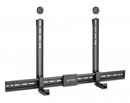 Manhattan 461849, Seinä, 15 kg, Muovi, Terästä, Musta, Seinä, Sonos, Bose, LG, JBL, Bang & Olufsen, Samsung, Sony, Yamaha