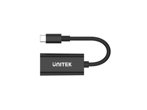 Unitek V1421A - Video adapter - USB-C hann til HDMI hunn - 15 cm - svart - 4K 60Hz støtte