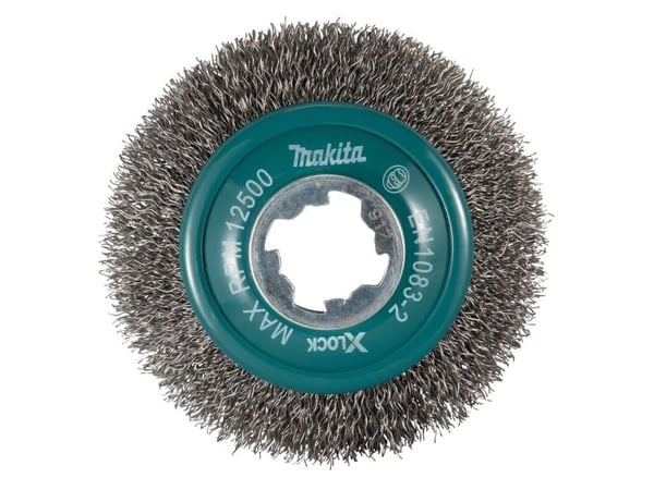 Makita D-73449, Slipebørste, Kull stål, 12500 RPM, Flerfarget, Rund, 10 cm