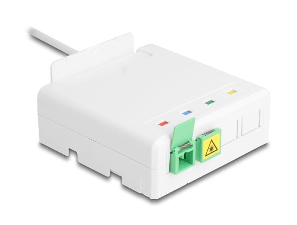 DELOCK Valokuituliitäntärasia 2 x SC/APC Simplex-sarja 40m