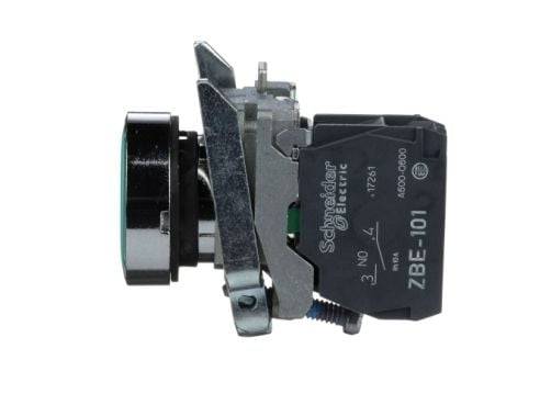 Schneider Electric XB4, Nappi, Vihreä, IP66, IK06, Luokka I, 30 mm