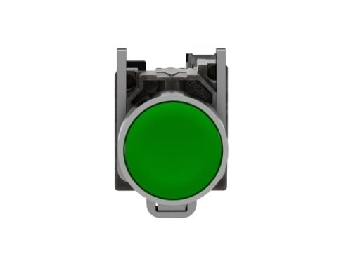 Schneider Electric XB4, Nappi, Vihreä, IP66, IK06, Luokka I, 30 mm