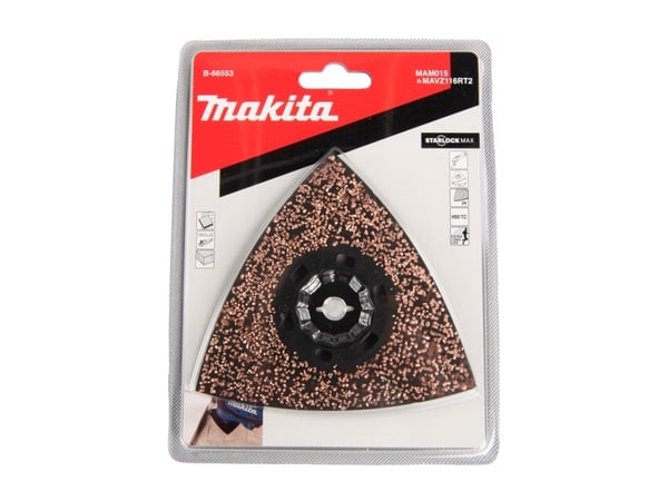 Makita B-66553, Forbrenningspute, Brun, 116 mm, 1 stykker