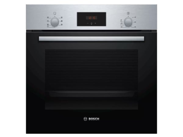 Bosch Serie | 2 HBF113BR1S - Ugn - inbyggd - fördjupning - bredd: 56 cm - djup: 55 cm - höjd: 57.5 cm - Klass A - rostfritt stål