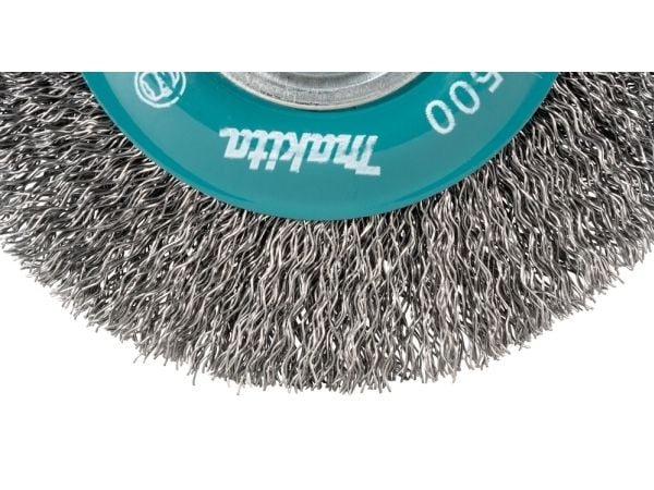 Makita - Trådhjulsbørste - metallille - 115 mm - X-LOCK - Makita GA041GM201, GA044GZ; XGT GA041GZ - varten