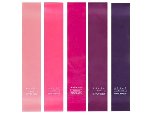 Spokey ARTIO, Monivärinen, Kevyt - Keskiraskas - Raskas, 5 kpl, Lateksi, 2,2 kg, 18,1 kg
