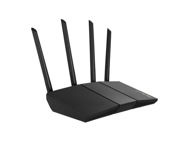 ASUS RT-AX57 - Trådlös router 4-ports-switch - 1GbE - Wi-Fi 6 - Dubbelband