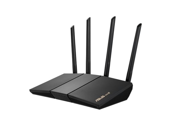 ASUS RT-AX57 - Trådlös router 4-ports-switch - 1GbE - Wi-Fi 6 - Dubbelband