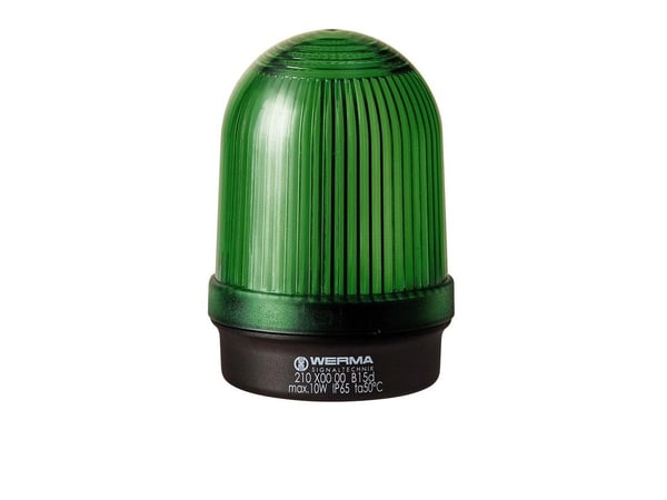 Werma Signaltechnik Merkkilamppu 210.200.00 210.200.00 Vihreä vakiovalo 12 V/AC, 12 V/DC, 24 V/AC, 24 V/DC, 48 V/AC, 48 V/DC, 110 V/AC, 230 V/AC