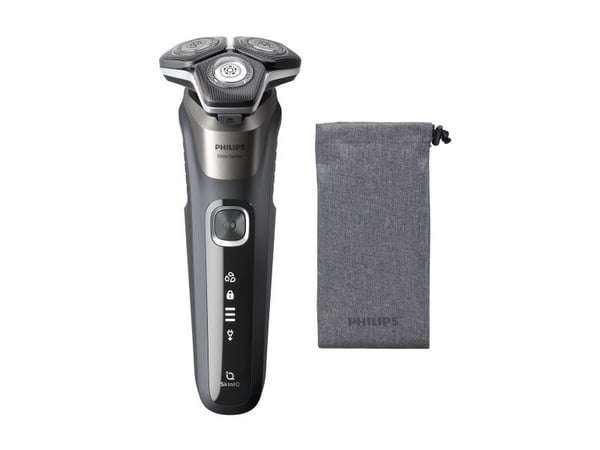 Philips 5000 Series S5887 - Barbermaskin - trådløs - carbon gray