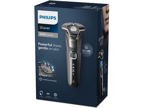 Philips 5000 Series S5887 - Barbermaskin - trådløs - carbon gray