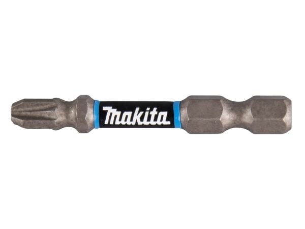 Makita Impact Premier - Impact screwdriver bit - 2 deler - pozidriv - PZ3 - heksagonal - lengde: 50 mm