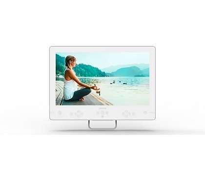 Philips 19HFL5214W - 19" Diagonalklasse Professional HeartLine LED-bakgrunnsbelyst LCD TV - helsepleie / sykehus - Smart TV - Android TV - 720p 136...