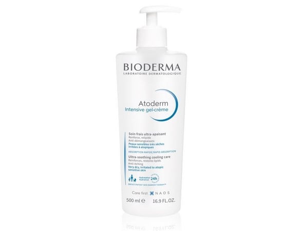 Bioderma Bioderma, Atoderm Intensive, Gel-Creme, 500 ml - Pitkäaikainen voimassaolo!
