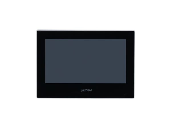 Dahua Lite Series VTH2621G(W)-WP - IP intercom station monitor - inomhus - kabelansluten, trådlös - 802.11b/g/n - 2412 - 2472 MHz - 10/100 Ethernet...