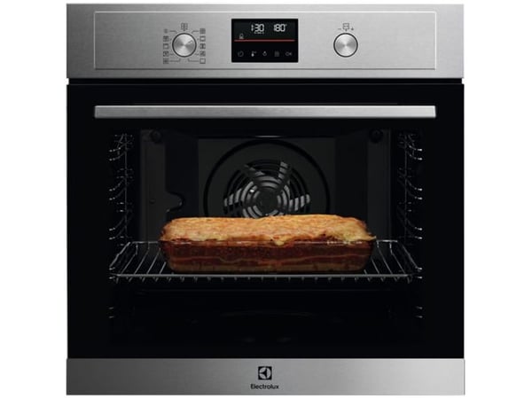 Electrolux EOF4P56X, Medium, Elektrisk ovn, 72 l, 72 l, Pyrolytisk, 3 hyller