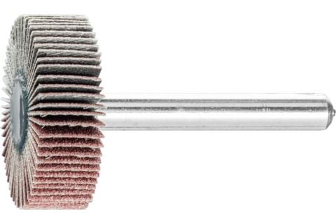 PFERD 44402186, Slibebørste, aluminiumoksid, 25400 o/min, rund, 6 mm, 10 mm