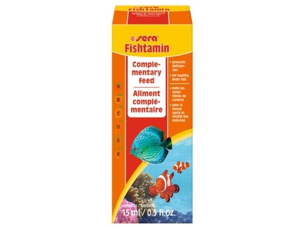 Sera SE.FISHTAMIN vitaminer 15 ml 2710 - 4081