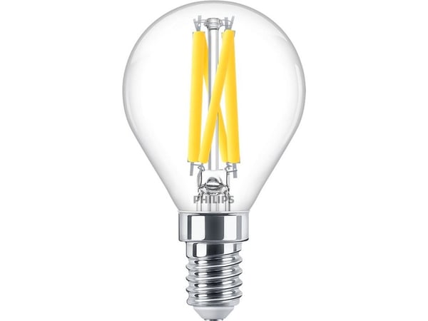Philips MASTER LED 44951000, 3,4 W, 40 W, E14, 470 lm, 25000 timer, Varm glød