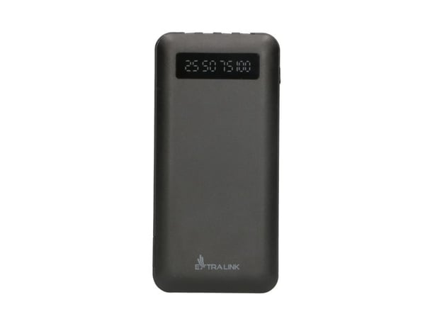 Extralink EPB-083 - Strømbank - 10000 mAh - 10 watt - 2.1 A (USB) - svart