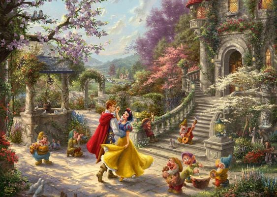 Schmidt Games Puzzle PQ 1000 Snow White 2 (Disney) G3