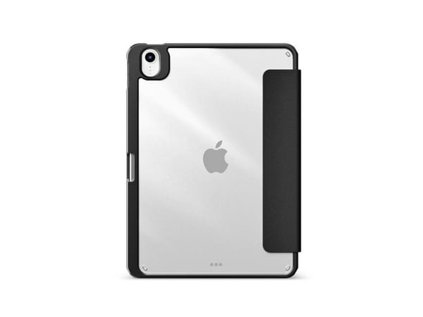 eSTUFF NEW YORK Mirror - Lommebok for nettbrett - termoplast-polyuretan (TPU), polykarbonat, polyuretan - svart/klar - for Apple 10.9-inch iPad Air...