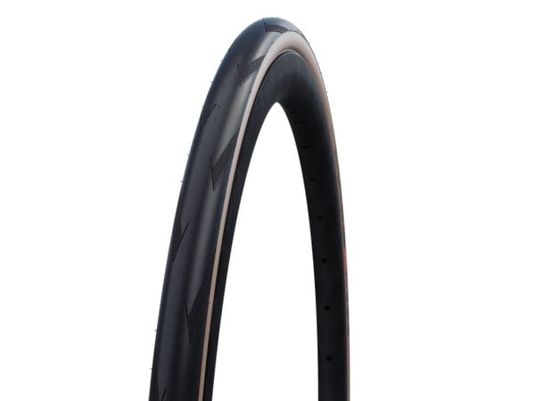Schwalbe Pro One, Med slange, Foldevulst, Sort, 85 - 130 psi, 130 psi, 70 kg