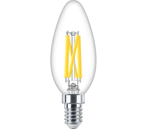Philips 44941100, 3,4 W, 40 W, E14, 470 lm, 25000 timer, Varm glød