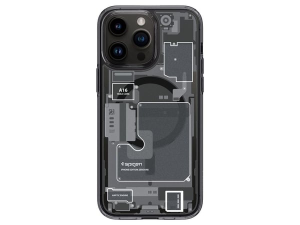 Spigen ACS05539, Mobilskal, Apple, iPhone 14 Pro Max, 17 cm (6.7"), Svart, Vit