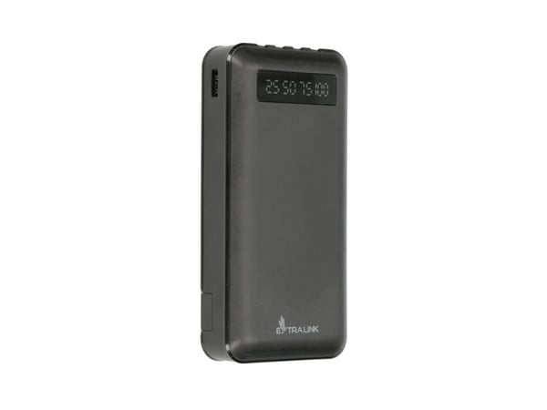 Extralink EPB-084 - Strømbank - 20000 mAh - 10 watt - 2.1 A (USB) - svart