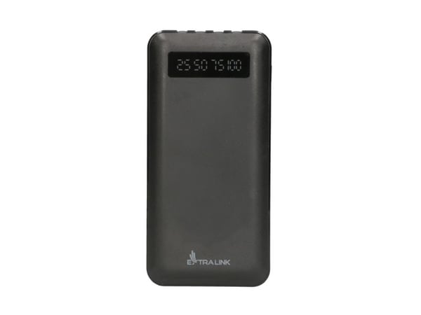 Extralink EPB-084 - Strømbank - 20000 mAh - 10 watt - 2.1 A (USB) - svart