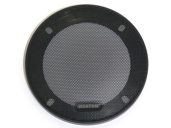 Visaton GRILLE 13 R/162, Hård grill, Svart, Metall, Rund