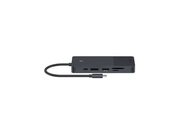 Rapoo 00217693 USB-C® Mini Docking Station Sopii tuotemerkkeihin: univerzálny USB-C® Power Delivery