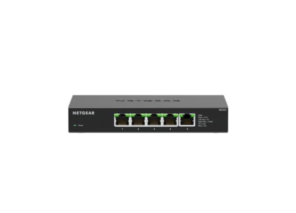 NETGEAR MS305 - Switch - multi-gigabit - ikke-styrt - 5 x 100/1000/2.5G - stasjonær, veggmonterbar