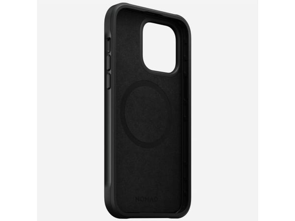 Nomad NM01154785, Suojus, Apple, Phone 14 Pro Max, 17 cm (6.7"), Musta, Oranssi