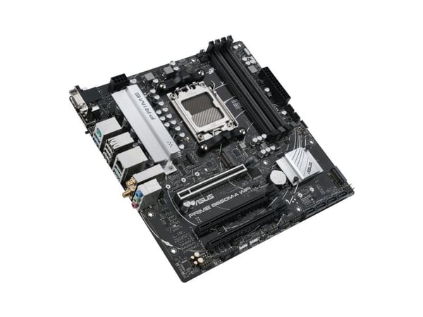 ASUS Prime B650M-A WIFI - Moderkort - micro ATX - Socket AM5 - AMD B650 Chipuppsättning - USB 3.2 Gen 1, USB-C 3.2 Gen 1, USB 3.2 Gen 2 - 2.5 Gigab...
