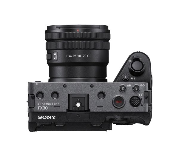 Sony a FX30, 20,1 MP, 6192 x 4128 pikseliä, Exmor R CMOS, 562 g, Musta