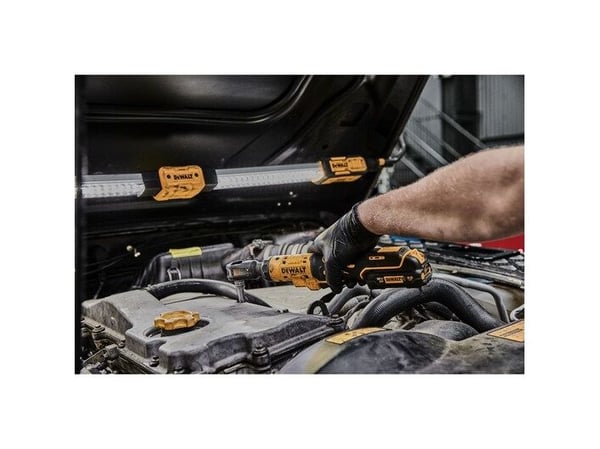 DeWALT DCF504L1G-QW, Iskuväännin, Harjaton, Musta, Keltainen, 1/4", 250 RPM, 54 Nm