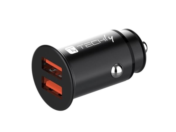 Techly IUSB2-CAR5-AA36W, Automaattinen, sikarin sytytin, 3 A, musta Techly IUSB2-CAR5-AA36W, Automaattinen, sikarin sytytin, 3 A, musta